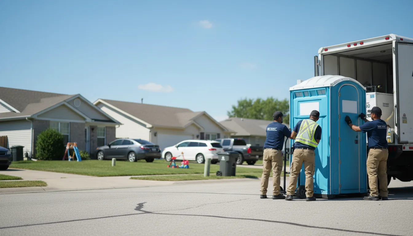 Standard Porta Potty Rentals in Jewell, KS near me